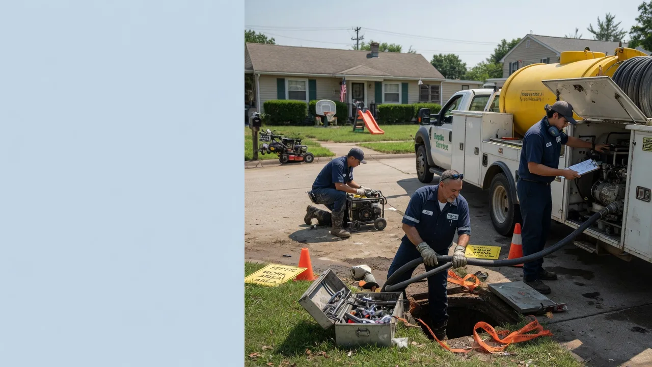 Septic Tank Pumping in Columbia City, IN near me